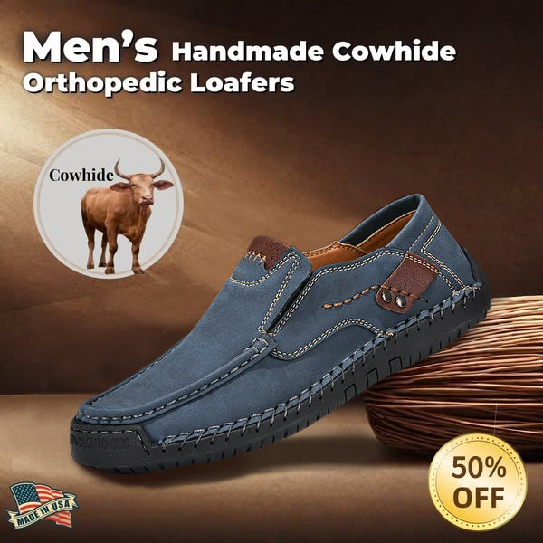 ⏰Christmas sale 70% OFF 🔥 Men's Genuine Leather Slip-On Loafers