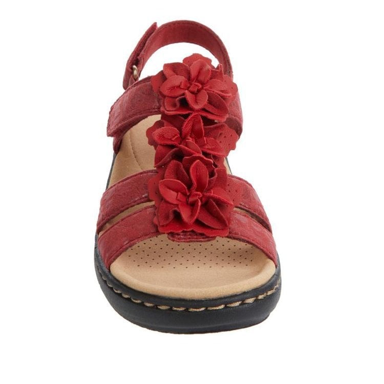 Women's summer series flower platform sandals