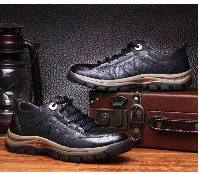 🔥ON THIS WEEK SALE 70% OFF🔥 Men's Casual Hand Stitching Leather Arch Support Shoes(Buy 2 For Free Shipping)