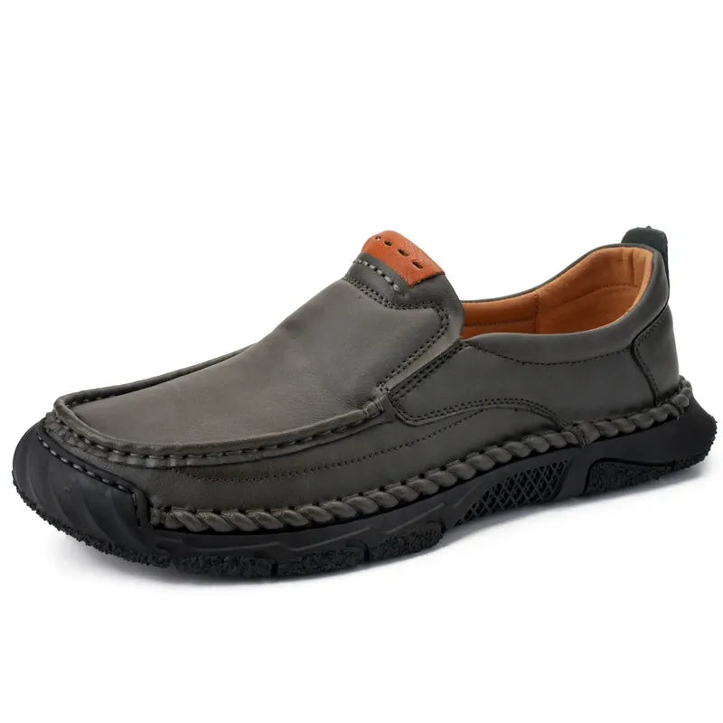 Limited Time Sale 70% OFF-Men’s Premium Leather Slip On Shoes