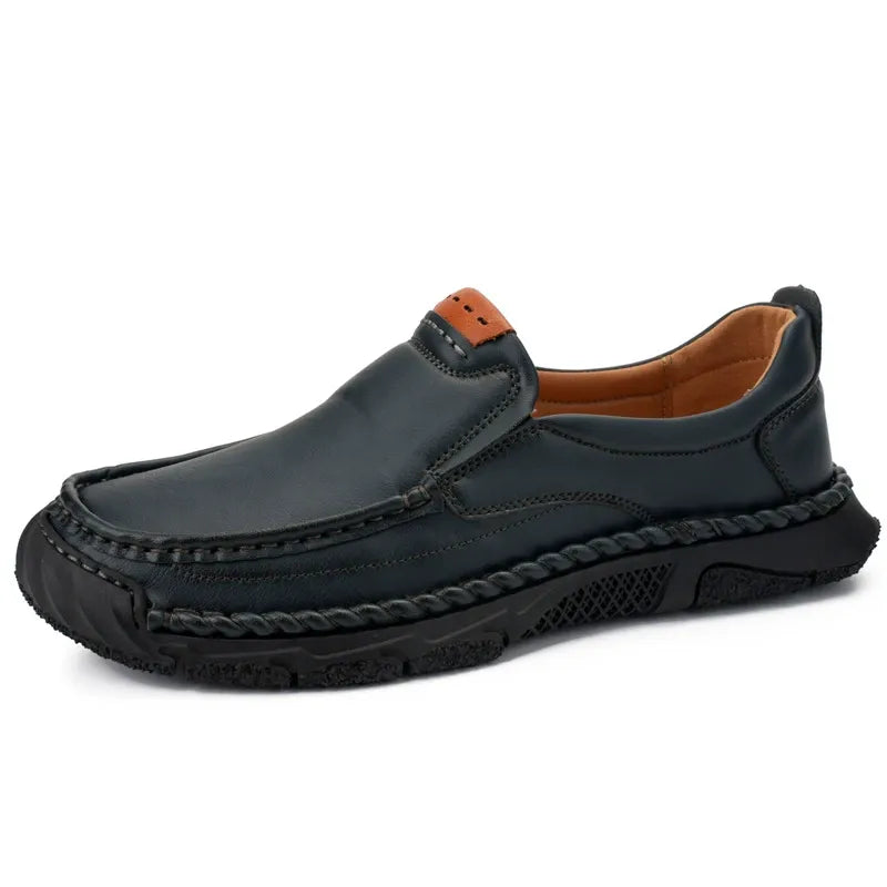 Limited Time Sale 70% OFF-Men’s Premium Leather Slip On Shoes
