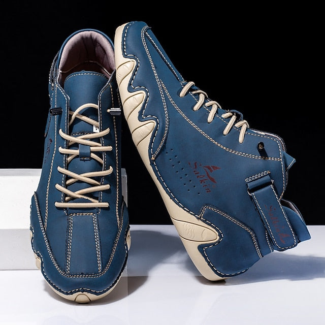 🔥On This Week Sale 70% OFF🔥Men's Leather Orthopedic Shoes - Improve Posture and Get Rid of Painless Walking & Driving