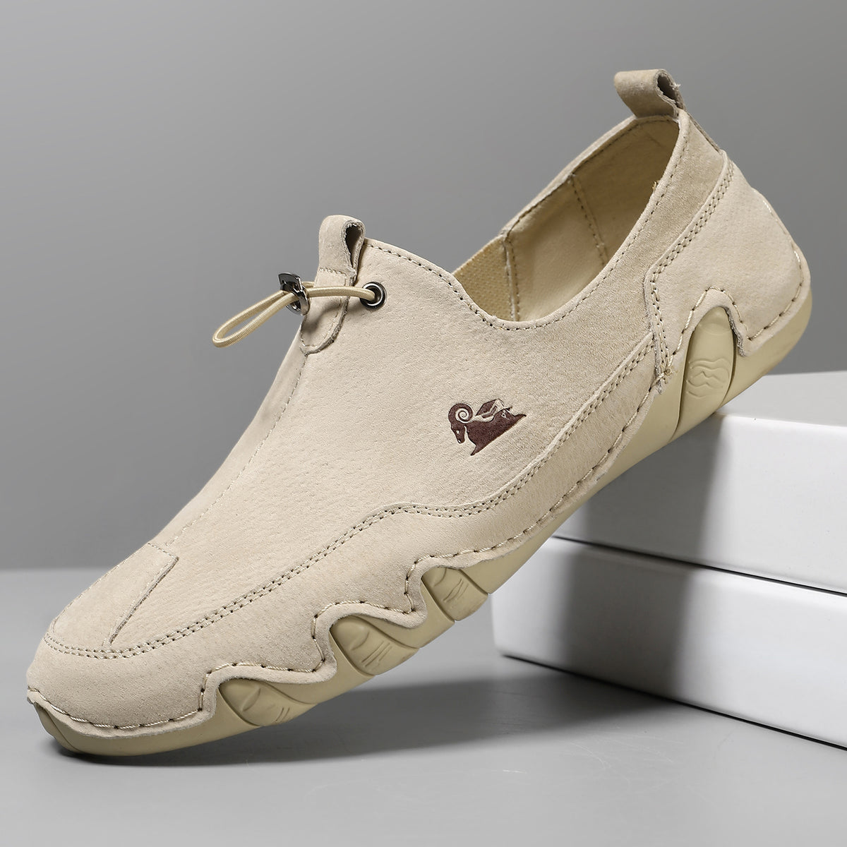 Men's Daily Lightweight Comfortable Orthopedic Leather Loafers