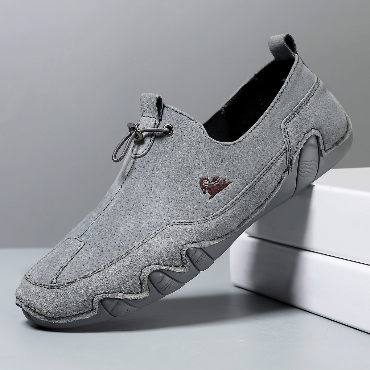 Men's Daily Lightweight Comfortable Orthopedic Leather Loafers
