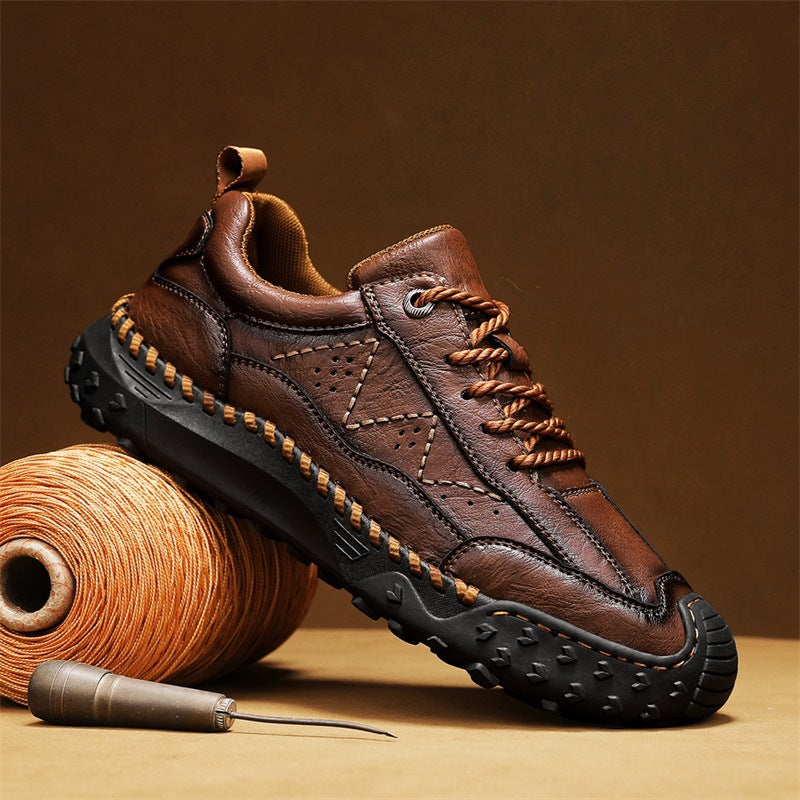 ⏰ 50% off -Men's genuine leather non-slip orthopedic shoes