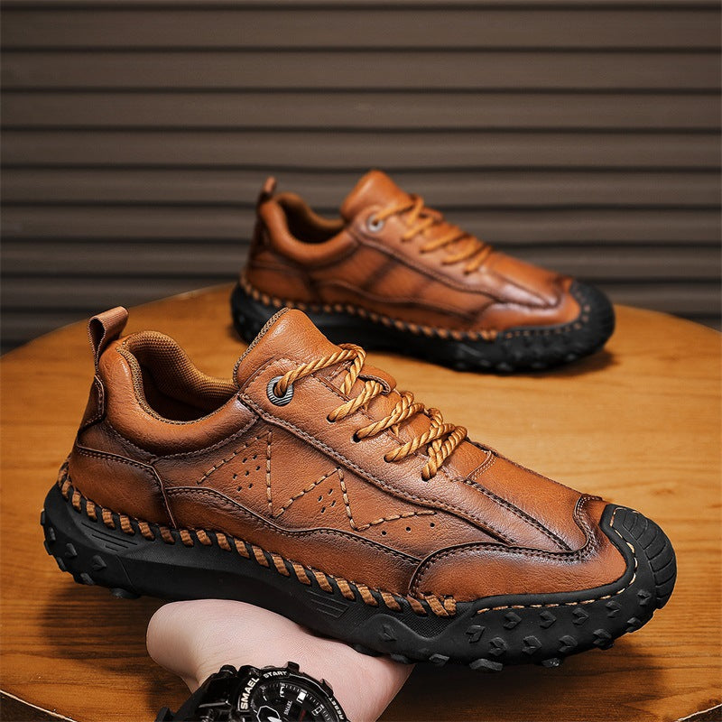 ⏰ 50% off -Men's genuine leather non-slip orthopedic shoes