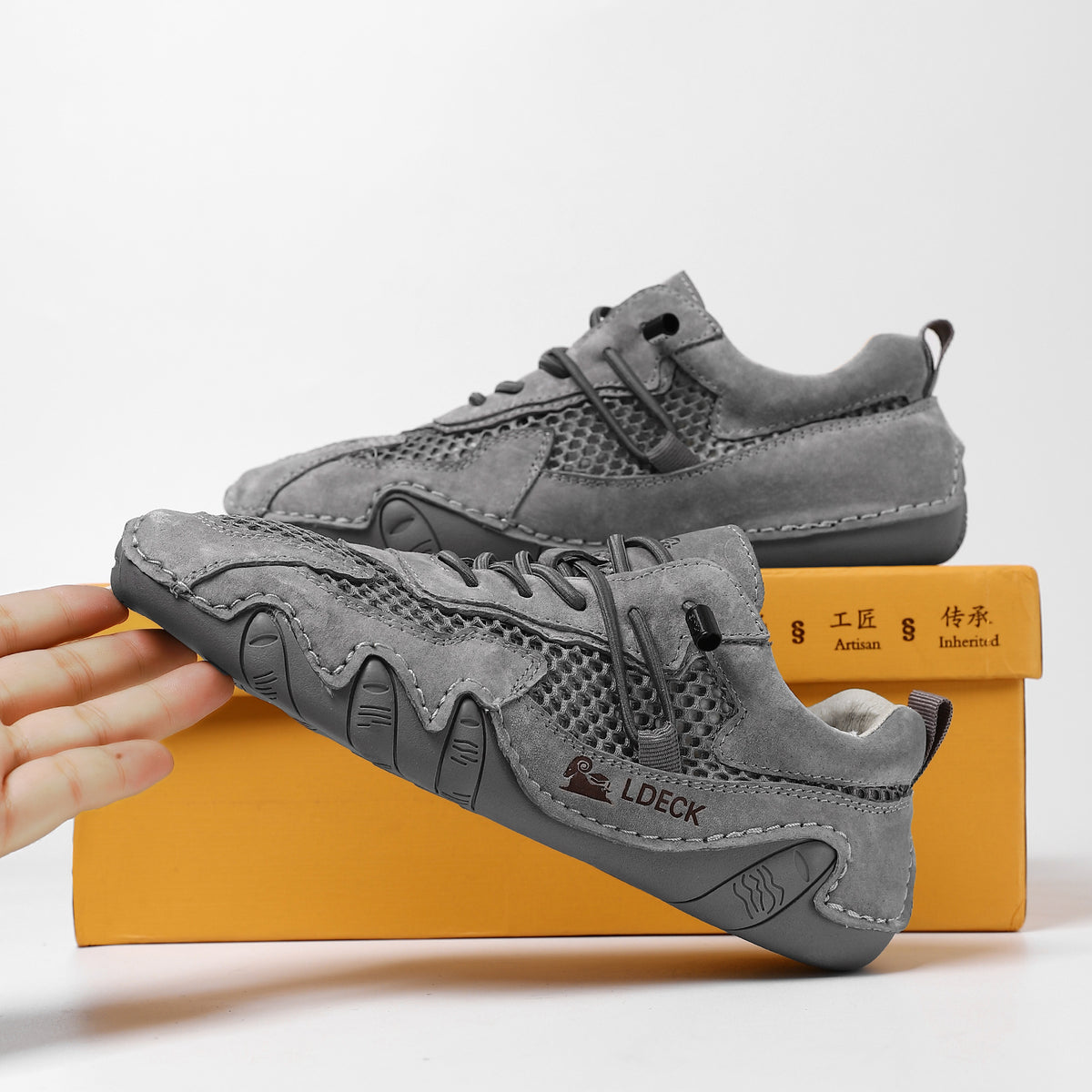 【⏰70% Discount Today - Don't Miss It】Unisex Orthopedic Suede Walking Shoes, Lightweight and Comfortable