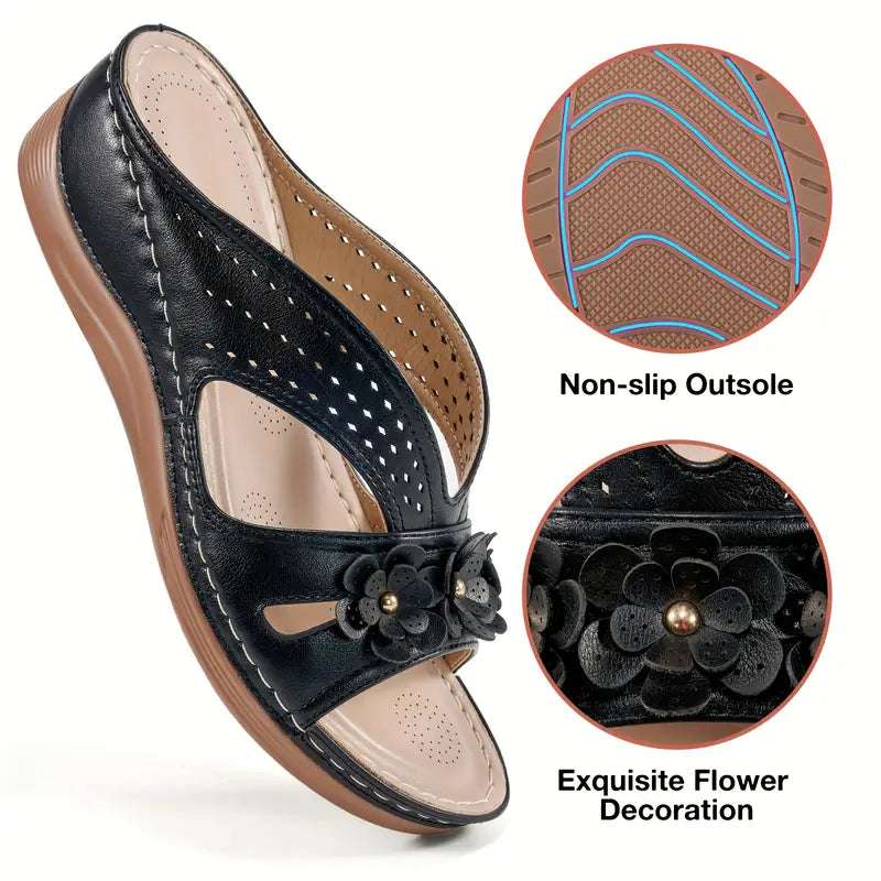 🔥 70% off today only - Women's floral arch support sandals