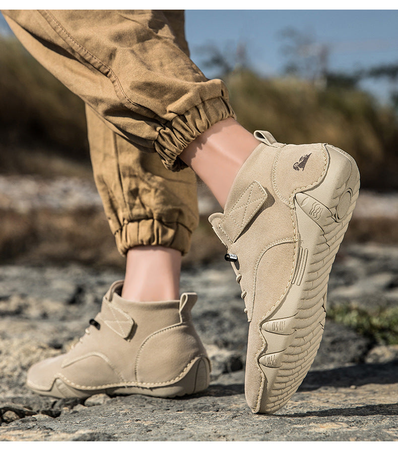 Last day for 70% off 🔥⏱️Christmas sale⏱️🔥Men's genuine orthopedic calfskin hiking shoes