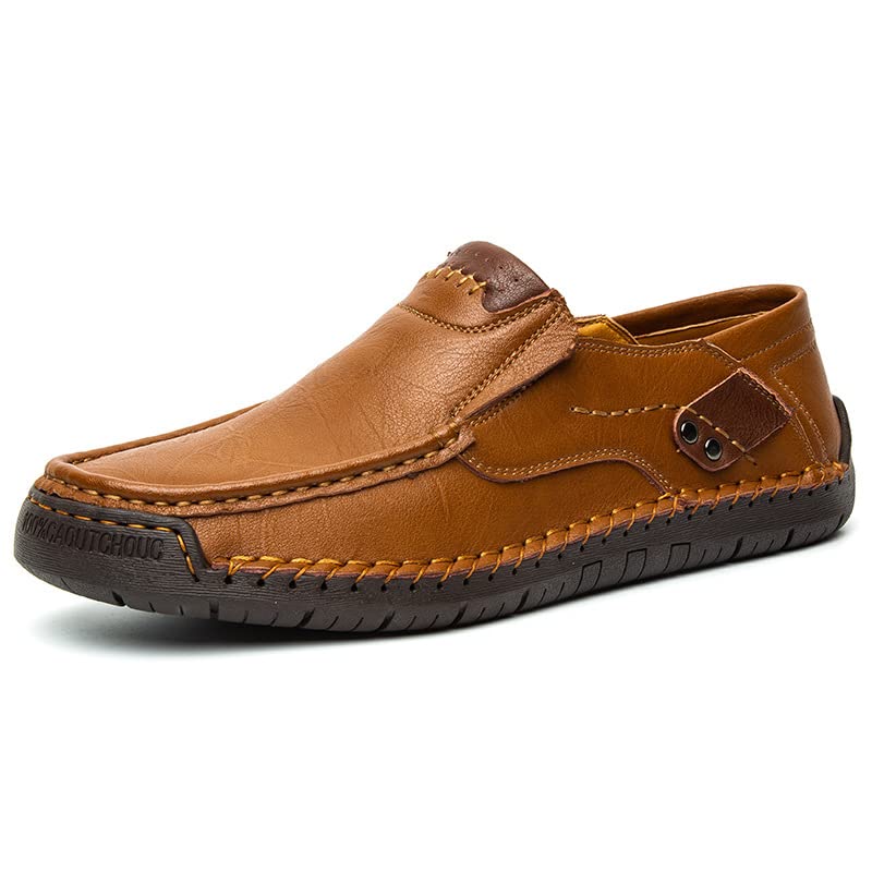 ⏰Christmas sale 70% OFF 🔥 Men's   Genuine Leather Slip-On Loafers