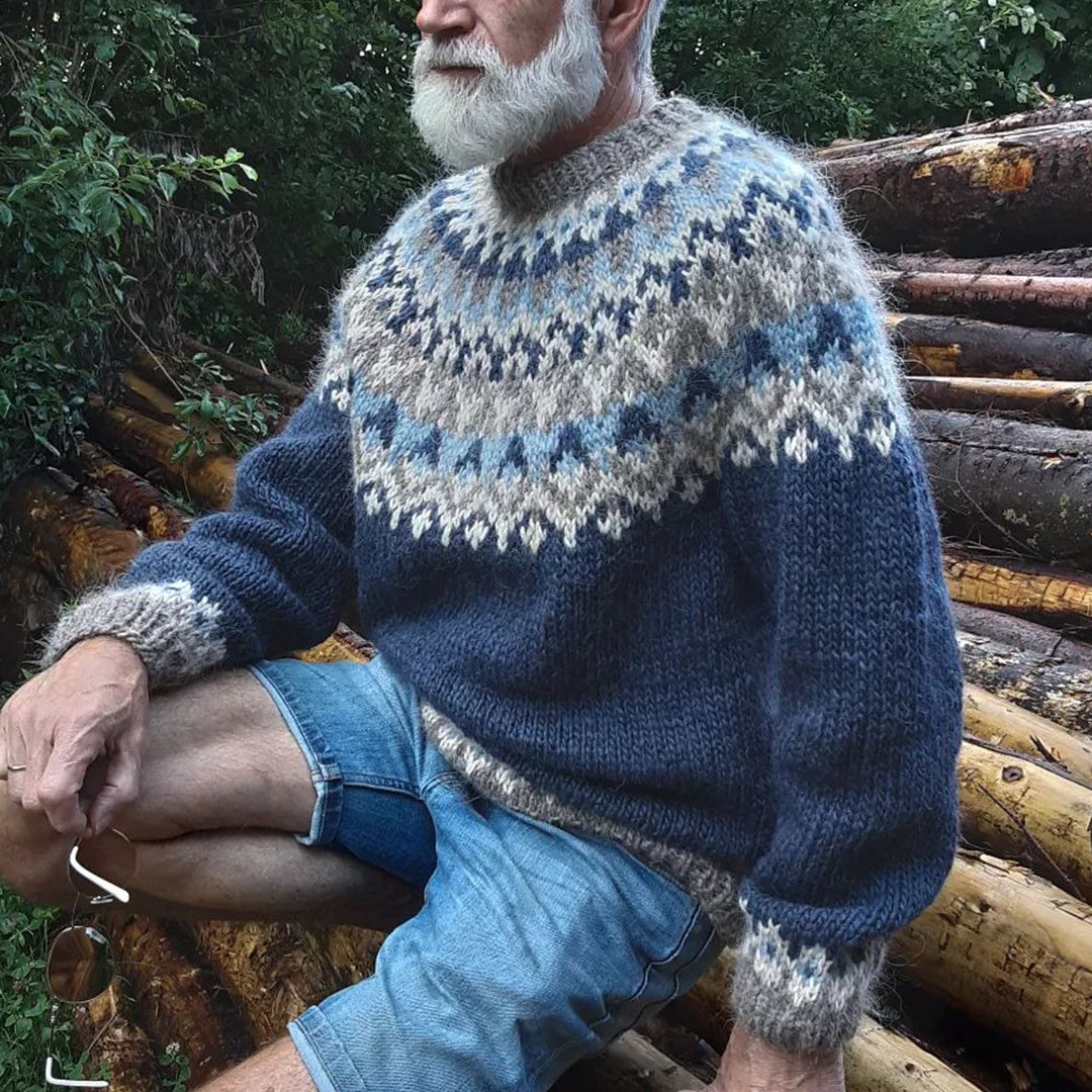 Men's Iceland Crew Neck Sweater