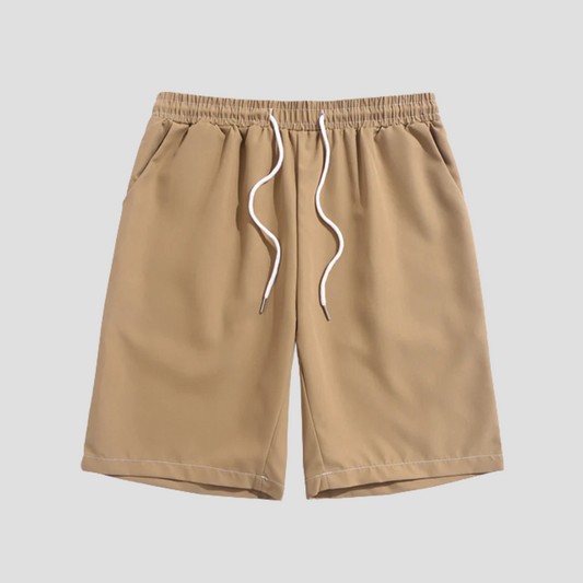 Men's cotton linen casual shorts