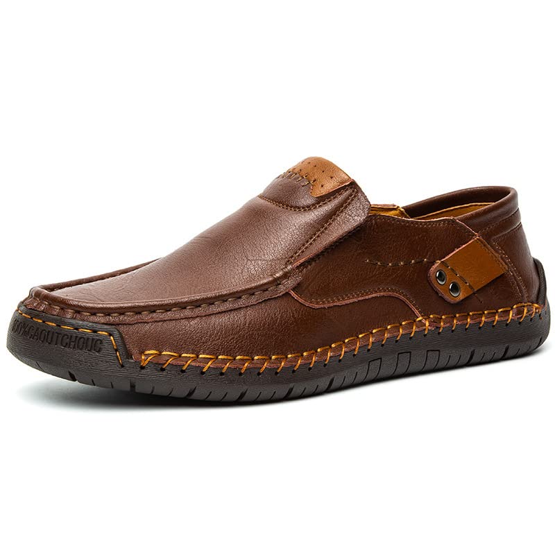 ⏰Christmas sale 70% OFF 🔥 Men's   Genuine Leather Slip-On Loafers