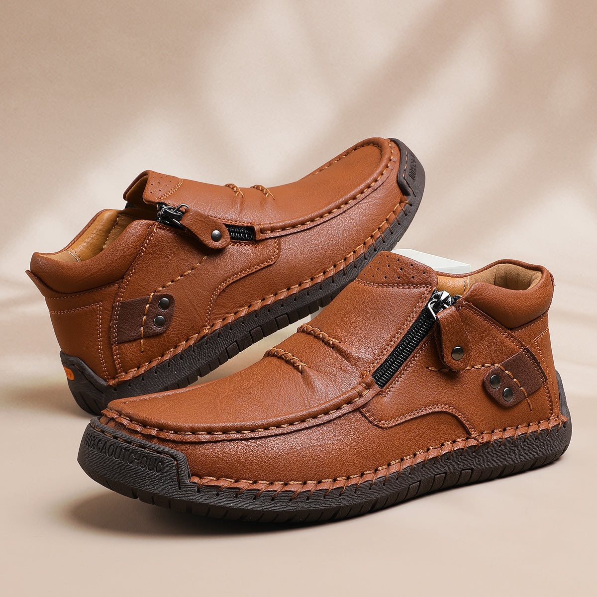 ⏰Limited Time Sale 70% OFF-Men’s   Premium Leather Slip