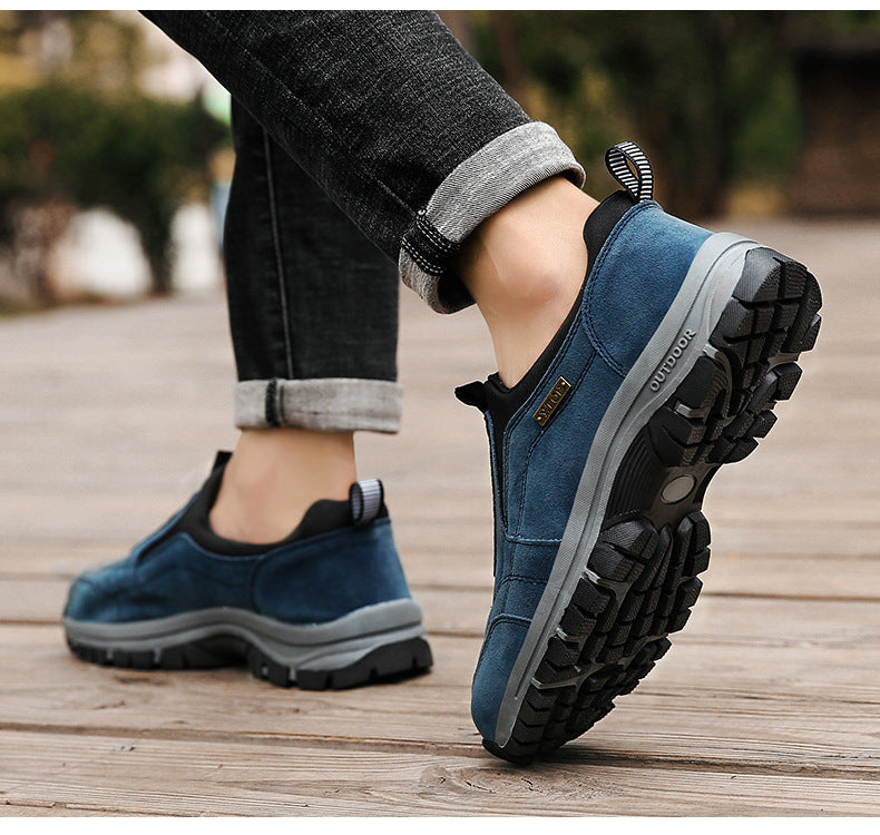 🔥ON THIS WEEK SALE 68% OFF🔥Men's Fashionable Orthopedic Shoes Rubber Casual Shoes（Buy 2 For Free Shipping）