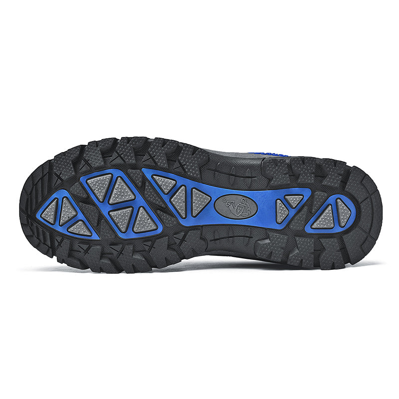 Men's Comfy Lightweight Waterproof Breathable Hiking Shoes Orthopedic Support Sneakers for Foot Pain