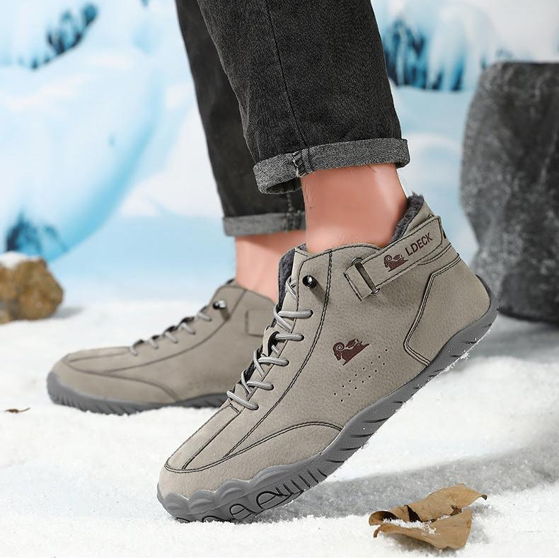 Wiecel™ FrostStep – Kältefeste & rutschfeste Barfuß-Winterstiefel