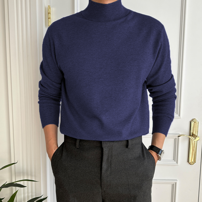 2024 Men's Cashmere Business Basic Sweater