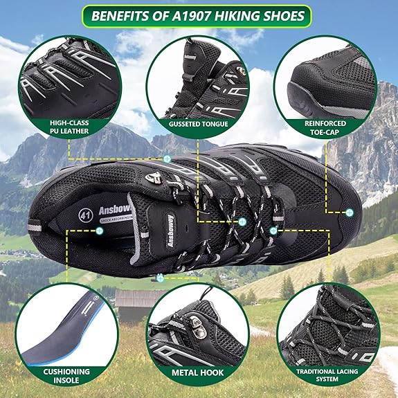 Men's stylish breathable orthopedic shoes