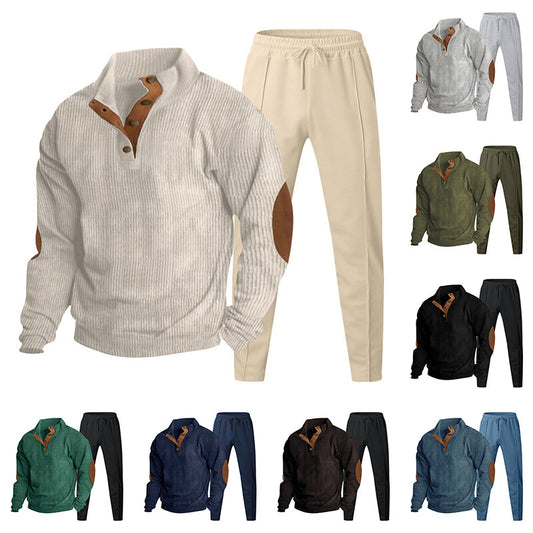 Men's Cashmere Outdoor Casual Set