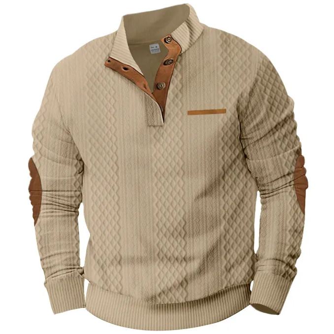 NEW - Men's Long Sleeve Cashmere Sweatshirt