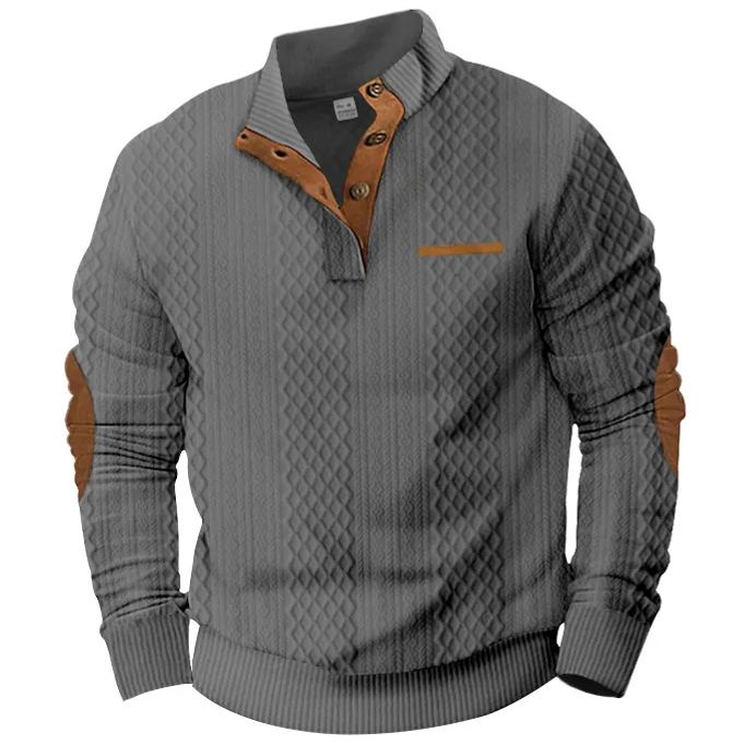 NEW - Men's Long Sleeve Cashmere Sweatshirt