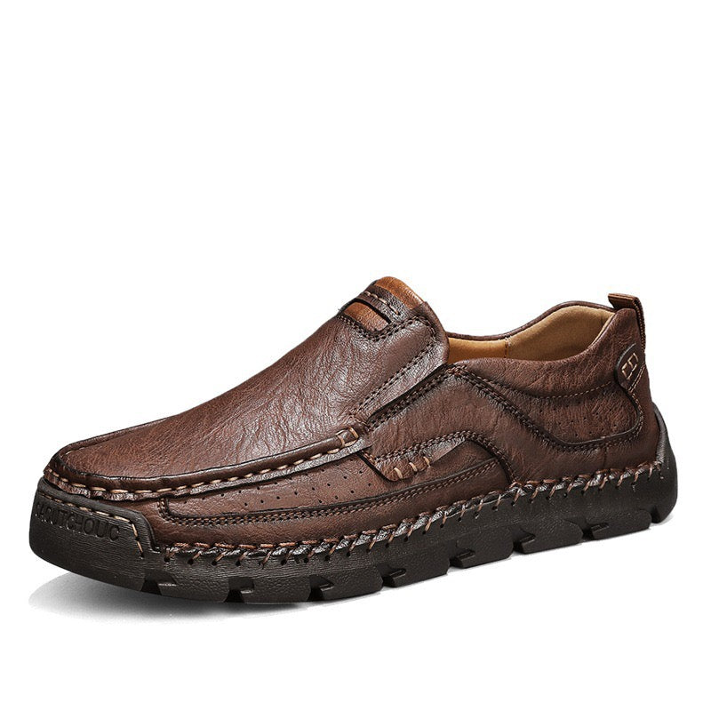 Finddbest®Men's Handcrafted Cowhide Orthopedic Loafers - Wide Toe Box