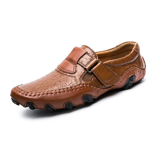 Genuine Leather Men's orthopedic Loafers