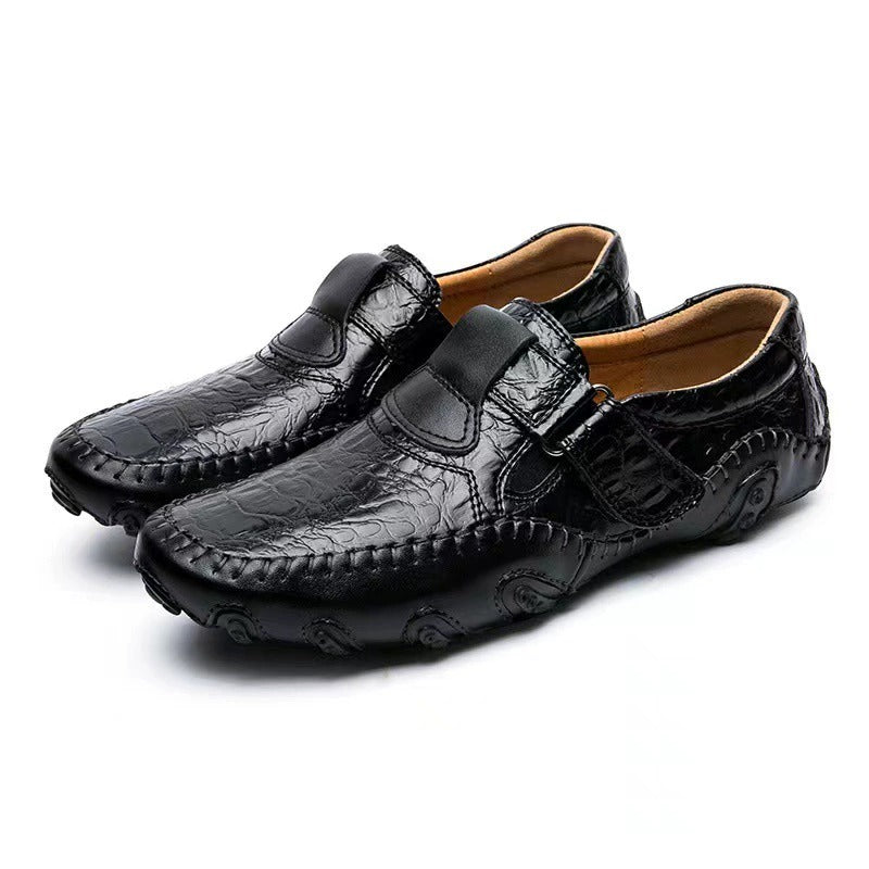 Genuine Leather Men's orthopedic Loafers