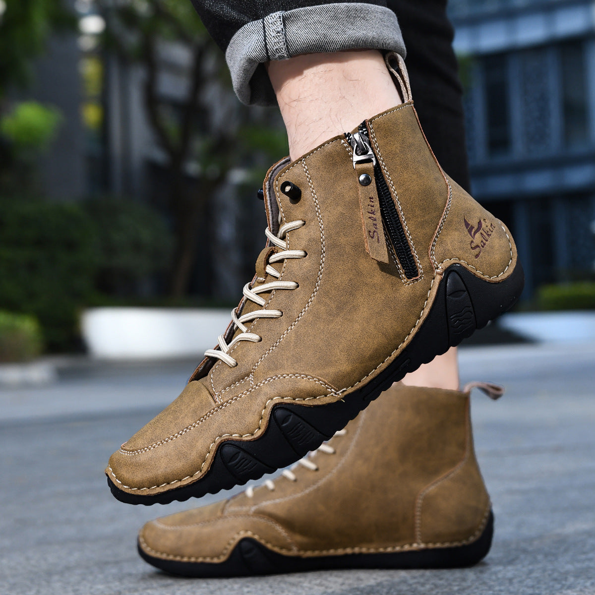 ⏰Last Day 70% OFF🔥Men's  Barefoot Ergonomic Waterproof Orthopedic Shoes