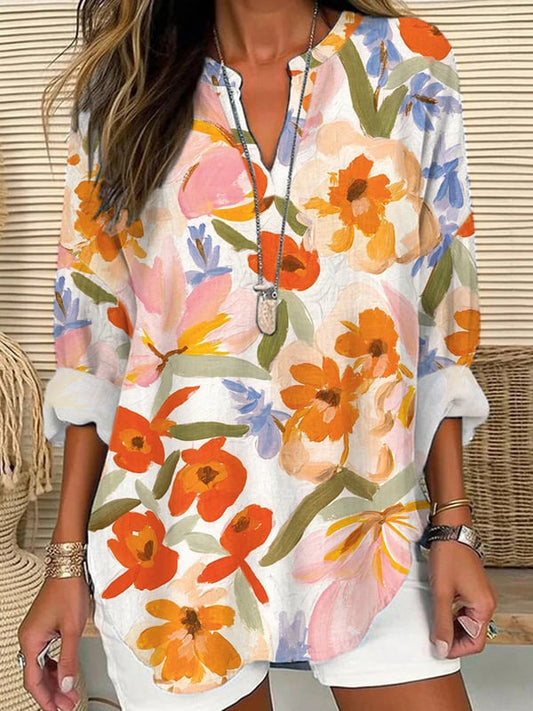 Women's Casual Cotton Blouse — Everyday Comfort with Effortless Style