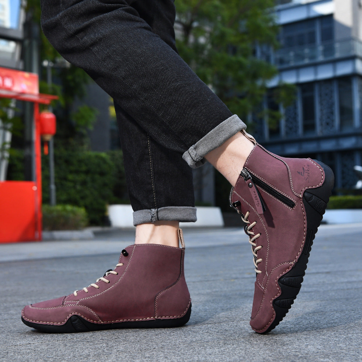 ⏰Last Day 70% OFF🔥Men's  Barefoot Ergonomic Waterproof Orthopedic Shoes
