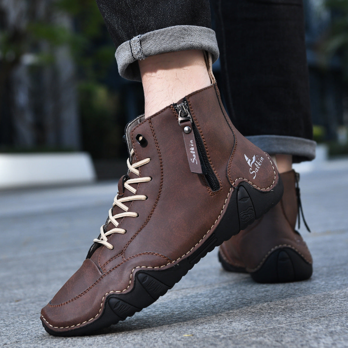 ⏰Last Day 70% OFF🔥Men's  Barefoot Ergonomic Waterproof Orthopedic Shoes