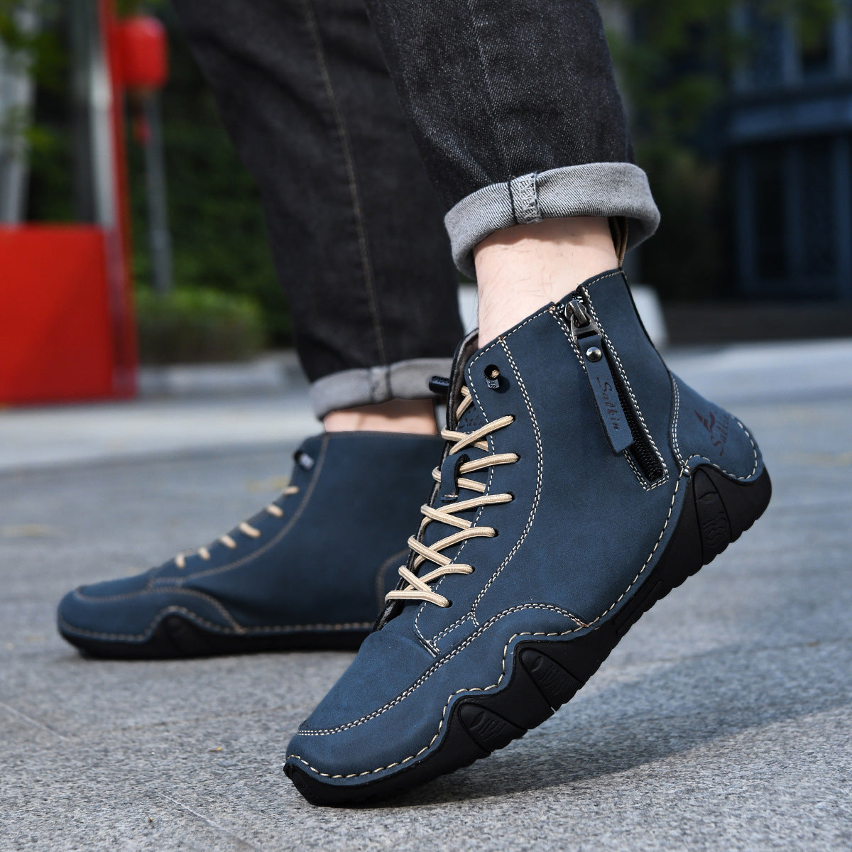 ⏰Last Day 70% OFF🔥Men's  Barefoot Ergonomic Waterproof Orthopedic Shoes