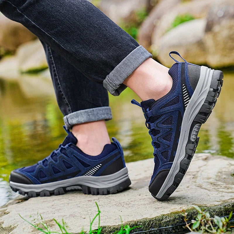 Men's stylish breathable orthopedic shoes
