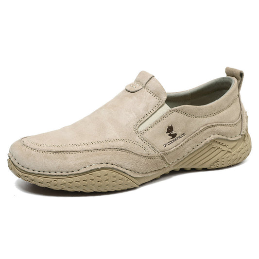 Last day 70% off 🔥⏱️Christmas sale⏱️🔥Men's genuine slip-on loafers