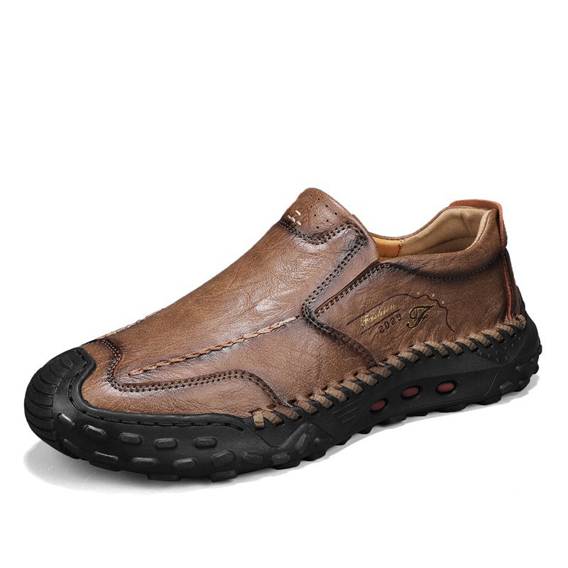 🔥Today 60% off🔥Men's latest genuine leather ⚡ orthopedic shoes with arch support to relieve foot pain