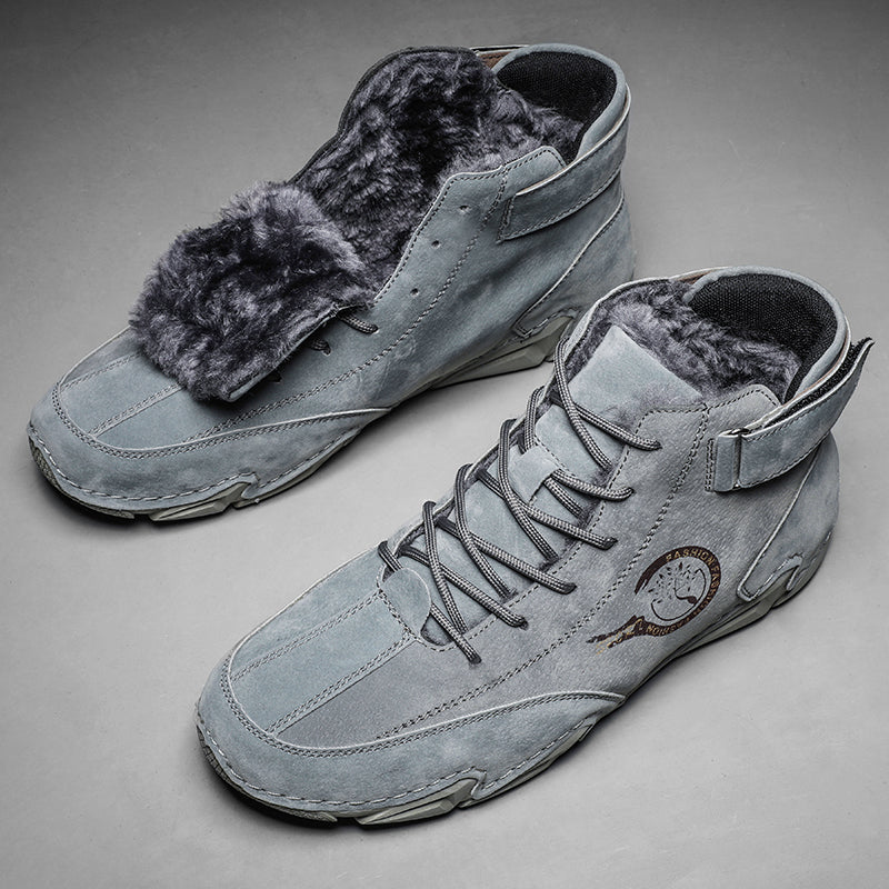 Finddbest™ - Men's waterproof leather barefoot shoes