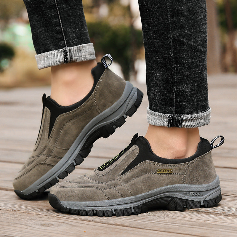 🔥ON THIS WEEK SALE 68% OFF🔥Men's Fashionable Orthopedic Shoes Rubber Casual Shoes（Buy 2 For Free Shipping）
