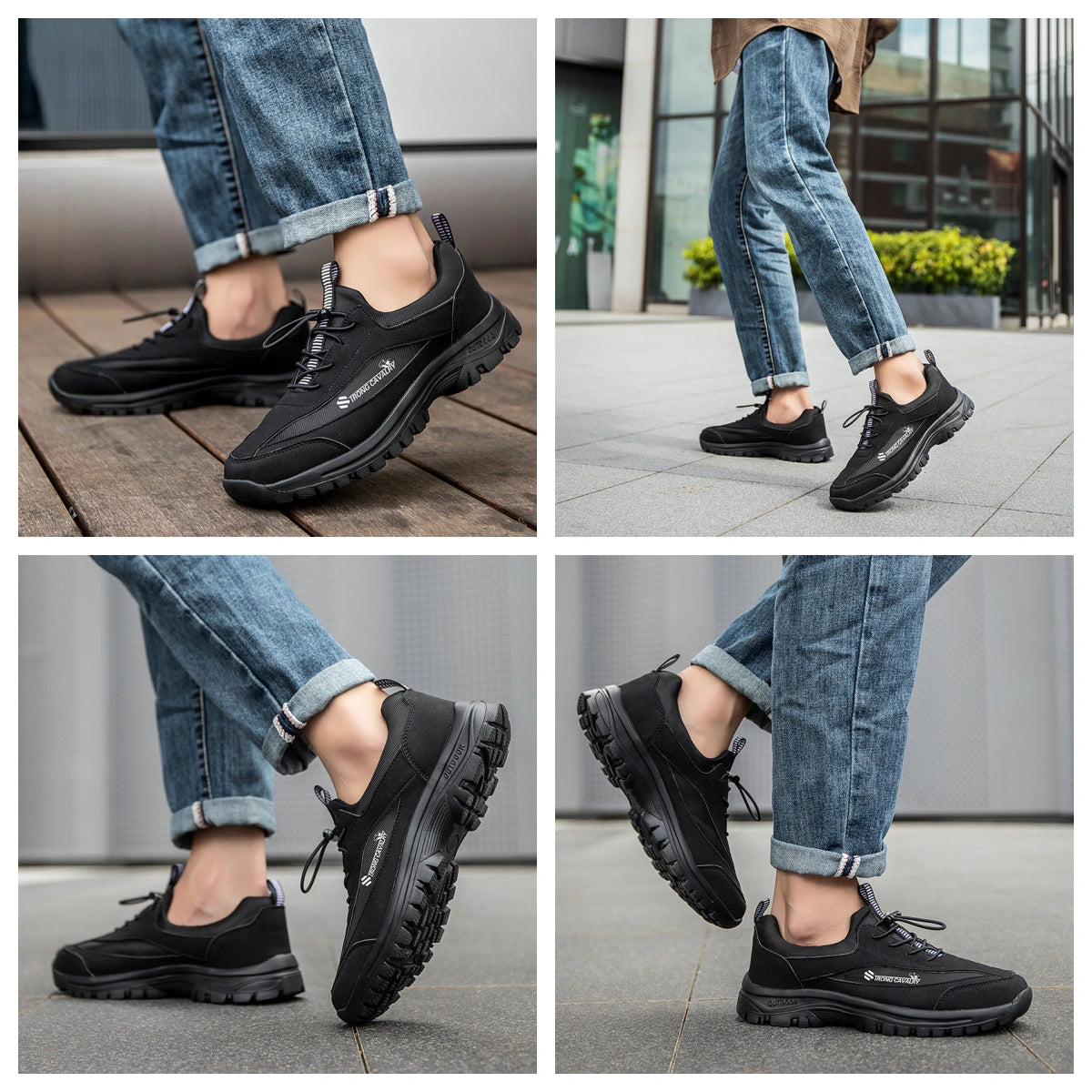 [Last Day 70% Off - Don't Miss Out] 🔥 Ergonomically Designed Men's Walking Shoes 👞 Relieve Walking Pain ✅ Arch Support for Comfortable Walking