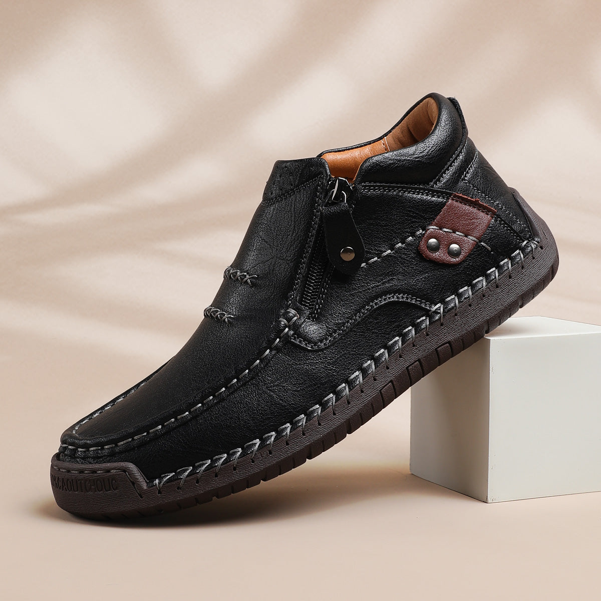 ⏰Limited Time Sale 70% OFF-Men’s   Premium Leather Slip