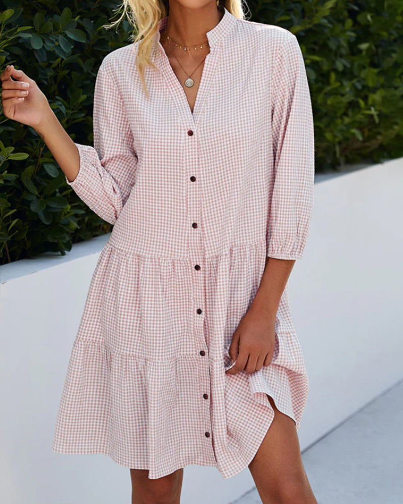 Josie - Grenzüberschreitend Midi Kleid