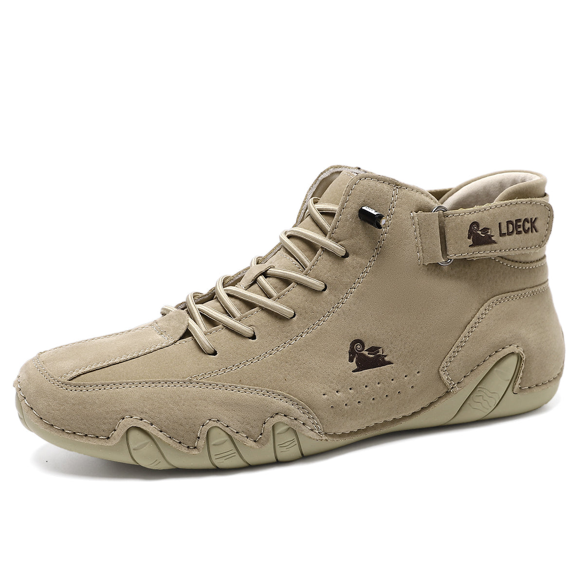 🔥70% OFF TODAY🎁Waterproof Boots Comfortable For Winter，Unisex Italian   Suede Velcro High Boots