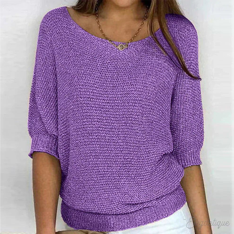 Relaxed Knit Top