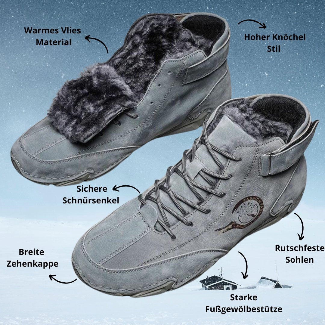 Finddbest™ - Men's waterproof leather barefoot shoes